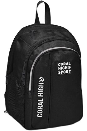 STOREMAX High Sport Beş Gözlü Siyah Okul ve Günlük Sırt Çantası - Laptop+Tablet Bölmeli 1175713