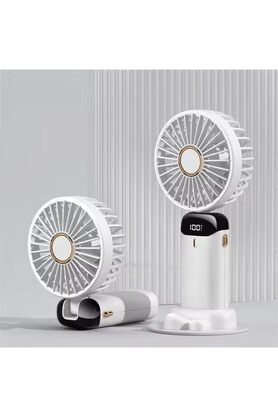 STOREMAX modashine El Fanı 5 Kademeli Led Göstergeli Boyun Askılı Mini Klima Beyaz modascope 1014773
