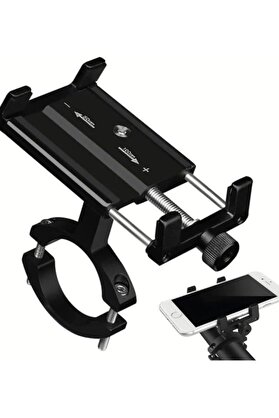 STOREMAX mrtshoppng Metal Motosiklet Mobilet Motor Bisiklet Scooter Gidon Uyumlu Cep Telefonu Tutacağı Tutucu