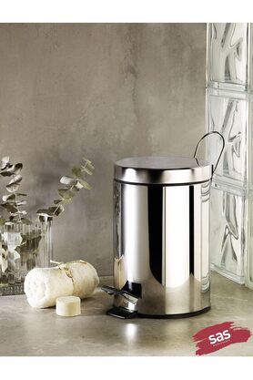 STOREMAX Krom Pedallı Çöp Kovası 5 lt 1014773