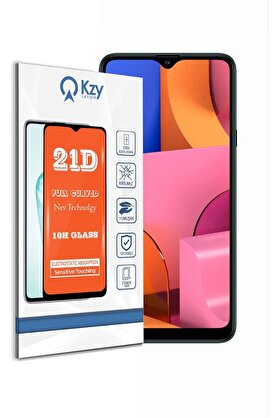 STOREMAX İLETİŞİM A20S ile uyumlu Tam Kaplayan 21D Temperli Ekran Cam 1014773