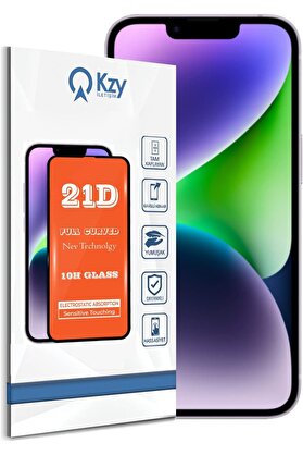 STOREMAX İLETİŞİM 14 Tam Kaplayan 21D Temperli Ekran Cam 1014773