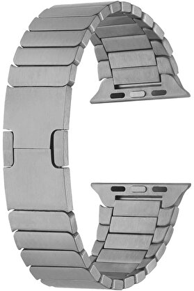 STOREMAX shopverse İle Uyumlu 42mm KRD-82 Metal Kordon Gri trendflick 1014773