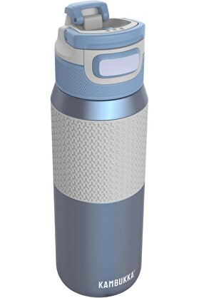 STOREMAX elizzashop Elton Insulated içecek şişesi – 750 ml – gök mavisi – 3'ü 1 arada kapak – Snapclean®