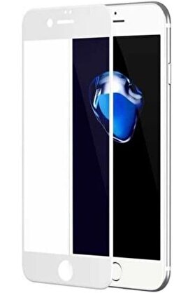 STOREMAX Es 7/8 / SE Uyumlu Full Ekran, Ekranı Tam Kaplayan Temperli Ekran Cam, HD Kalite Görüntü, Darbe Daya