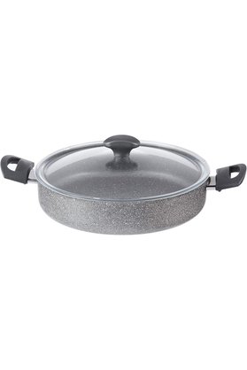 STOREMAX modashine Karnıyarık Tenceresi, Gri Kırçıllı, 28 cm modascope 1014773