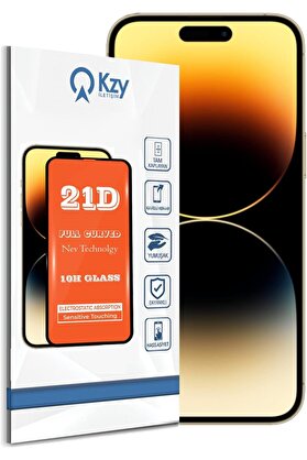 STOREMAX İLETİŞİM 14 Pro Tam Kaplayan 21D Temperli Ekran Cam 1014773