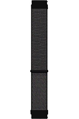 STOREMAX shopverse 4 44mm için Hasırlı Kordon Woven Sport Loop Siyah trendflick 1014773