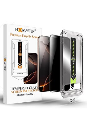STOREMAX 16 Pro ile Uyumlu Hayalet (Privacy) Temperli Cam, Fix Kurulum Serisi Yüksek Kaliteli Ekran 1014773