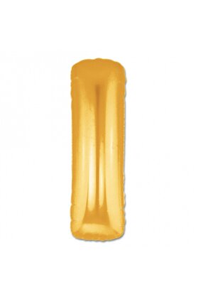 TRENDMEN Altın & Gümüş Harf ve Rakam Folyo Balon Parti Süsleri (40 cm)