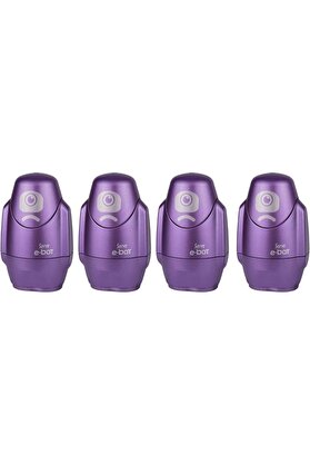 STOREMAX modashine E-BOT SILGILI KALEMTIRAS METALIK MOR 4LU SET modascope 1014773