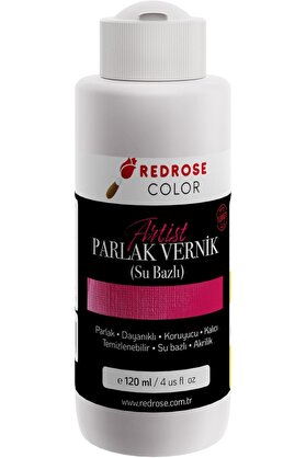 STOREMAX modashine Rose Akrilik Su Bazlı Parlak Vernik 120 ml modascope 1014773