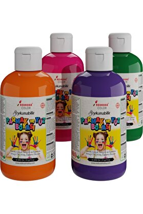 STOREMAX modashine Rose Ara Renkler Parmak 4'lü Set 4x250 gr modascope 1014773