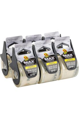 STOREMAX elizzashop Max Strength paket bandı, dağıtıcılı, şeffaf, 6 adet, 4,8 cm x 22 m, 284983 elizzashop 11