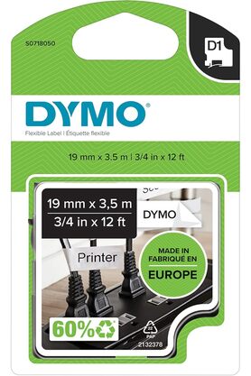 STOREMAX modashine S0718050, Yüksek Esnek (19 mm x 3,5 mt), Siyah/Beyaz (16958) modascope 1014773