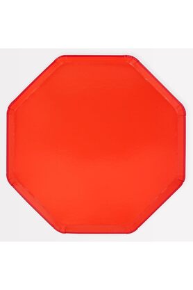 STOREMAX modashine - Tomato Red Dinner Plates - Domates Kırmızısı Tabaklar (L) (x8) modascope 1014773