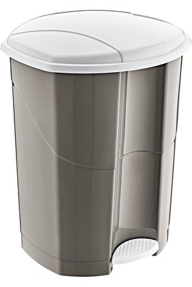 STOREMAX modashine Pedallı Çöp Kovası 11 LT BEJ modascope 1014773