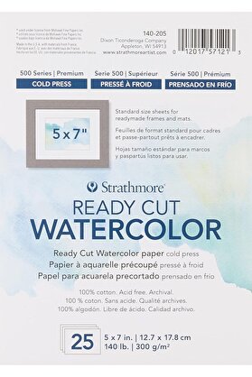 STOREMAX modashine 140-305 Ready Cut WC 5 x 7 PS, 12,7 x 17,8 cm, çok renkli, 25 yaprak, çok renkli, 5" x 7"