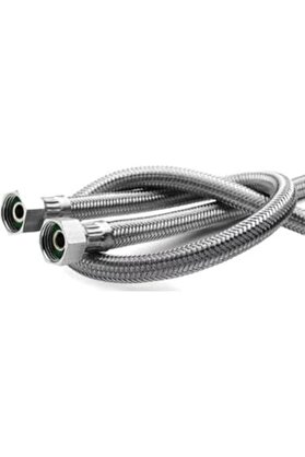STOREMAX modashine Adet Klozet Bağlantı Hortumu Çelik Örgülü 3/8-3/8 Diş Paslanmaz (100 CM) modascope 1014773