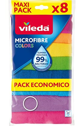 STOREMAX Mikrofiber Bez, Çok renkli, 8 Parça 1014773
