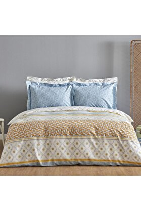 STOREMAX Anderson Çift Kişilik Nevresim Takımı, Sarı 1014773