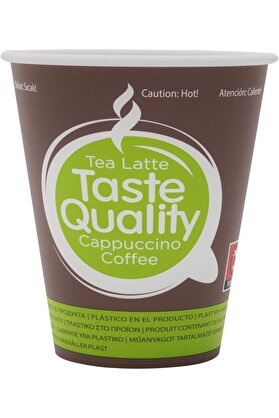 STOREMAX 100 parça tek kullanımlık karton bardak 6 oz, otomat bardakları 150 ml, Taste Quality küçük kağıt ba