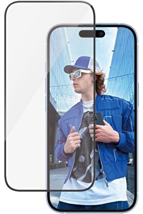 STOREMAX Glass 16/15/14 Pro için ultra geniş kesim ekran film | kenardan kenara sertleştirilmiş cam, düşme/çi