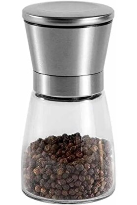 STOREMAX Tuz & Biber Değirmeni Çelik Kapak - Cam Hazne 13 cm (CSM-130) 1014773