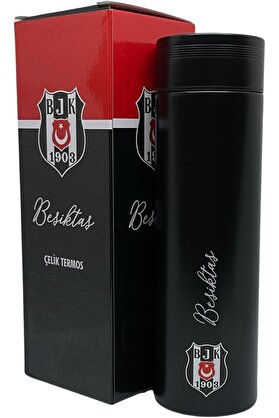 STOREMAX 500ml Lisanslı Çift Katlı Paslanmaz Çelik Termos 8 Saat Soğuk Hediye Kutulu Siyah 1014773