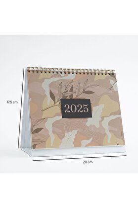 STOREMAX modashine Floral Tasarımlı 2025 Masa Takvimi modascope 1014773