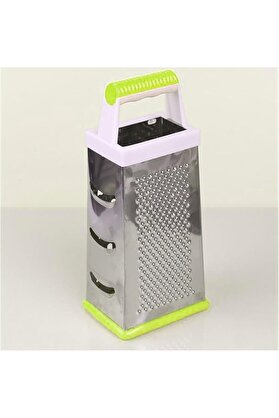 STOREMAX pltnstoreshop 4 Yüzeyli Metal Mutfak Rendesi, Plastik Tutacaklı (Yeşil) pltnstoreshop 1175735