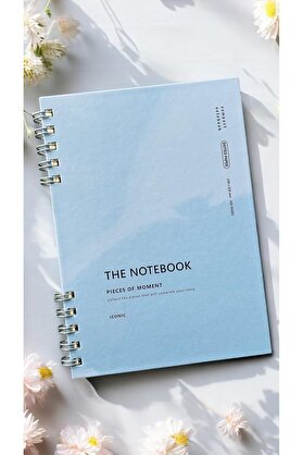 STOREMAX modashine Tanıtım Spiralli 80 Yaprak Noktalı A5 Defter, Not Defteri, Okul Defteri, 4 Farklı Renk Seç