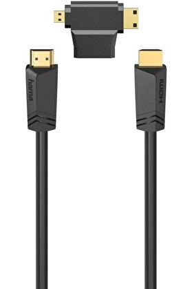 STOREMAX elizzashop HDMI Ethernet, 4K, 1.5m+ A-MiniC+A-MicroD Adptr elizzashop 1174223