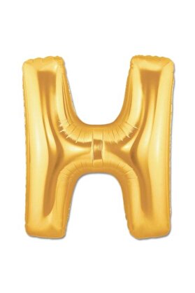 TRENDMEN Altın & Gümüş Harf ve Rakam Folyo Balon Parti Süsleri (40 cm)