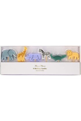 STOREMAX modashine - Mini Candles - Mini Hayvan Mumları - 6'lı modascope 1014773