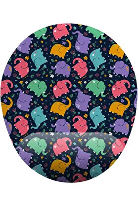 STOREMAX modashine fikirler Minik Fil Desenli Bilek Destekli Mouse Pad modascope 1014773