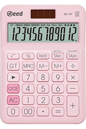 STOREMAX modashine ND-10P Pastel Pembe Hesap Makinesi modascope 1014773