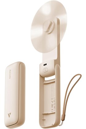 STOREMAX modashine Taşınabilir Fan, El Fan, USB Şarj Edilebilir Mini Kişisel [24H Maksimum Soğutma Süresi], S