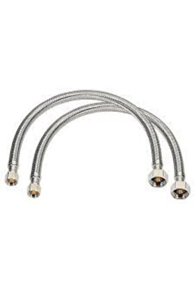 STOREMAX modashine 3/8 Klozet Bağlantı Hortumu Çelik Bağlantı - 2 Adet 100 Cm modascope 1014773