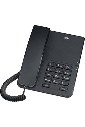 STOREMAX TM140 Siyah TM140 Siyah Kablolu Telefon, Siyah 1014773