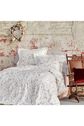STOREMAX Annata%100 Pamuk Çift Kişilik Nevresim Takımı Somon 1014773
