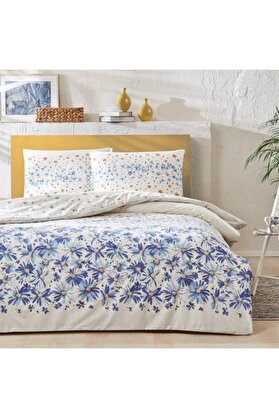 STOREMAX Carolıne Nevresim Takımı Mavi Çift Kişilik 1014773