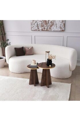 STOREMAX Mushroom 2 Li Sehpa /Ceviz 1014773