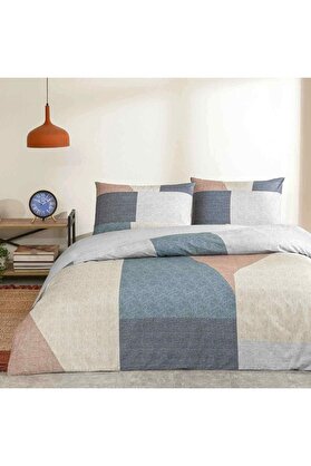 STOREMAX Pamuk Hugh Nevresim Takımı Turkuaz Çift Kişilik 1014773