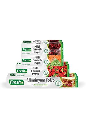 STOREMAX Ekonomik Mutfak Seti Folyo + Buzdolabı Poşeti Seti 1014773