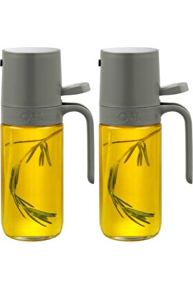STOREMAX Pişirme için zeytinyağı püskürtücüsü 2'li set - Yemek pişirmek için çok yönlü zeytinyağı sprey