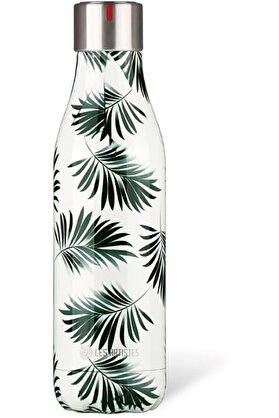 STOREMAX Paris A-6522 Bottle Up içecek şişesi, paslanmaz çelik, 500, Blanc ET VERT 1014773
