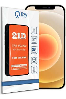 STOREMAX İLETİŞİM 12 ile uyumlu Tam Kaplayan 21D Temperli Ekran Cam 1014773