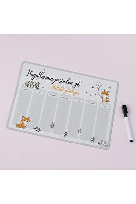 STOREMAX modashine Hayallerinin Peşinden Git Magnet Planlayıcı modascope 1014773