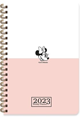 STOREMAX modashine Minnie Mouse 2023 Haftalık Ajanda - Get It, 13x19,5 modascope 1014773